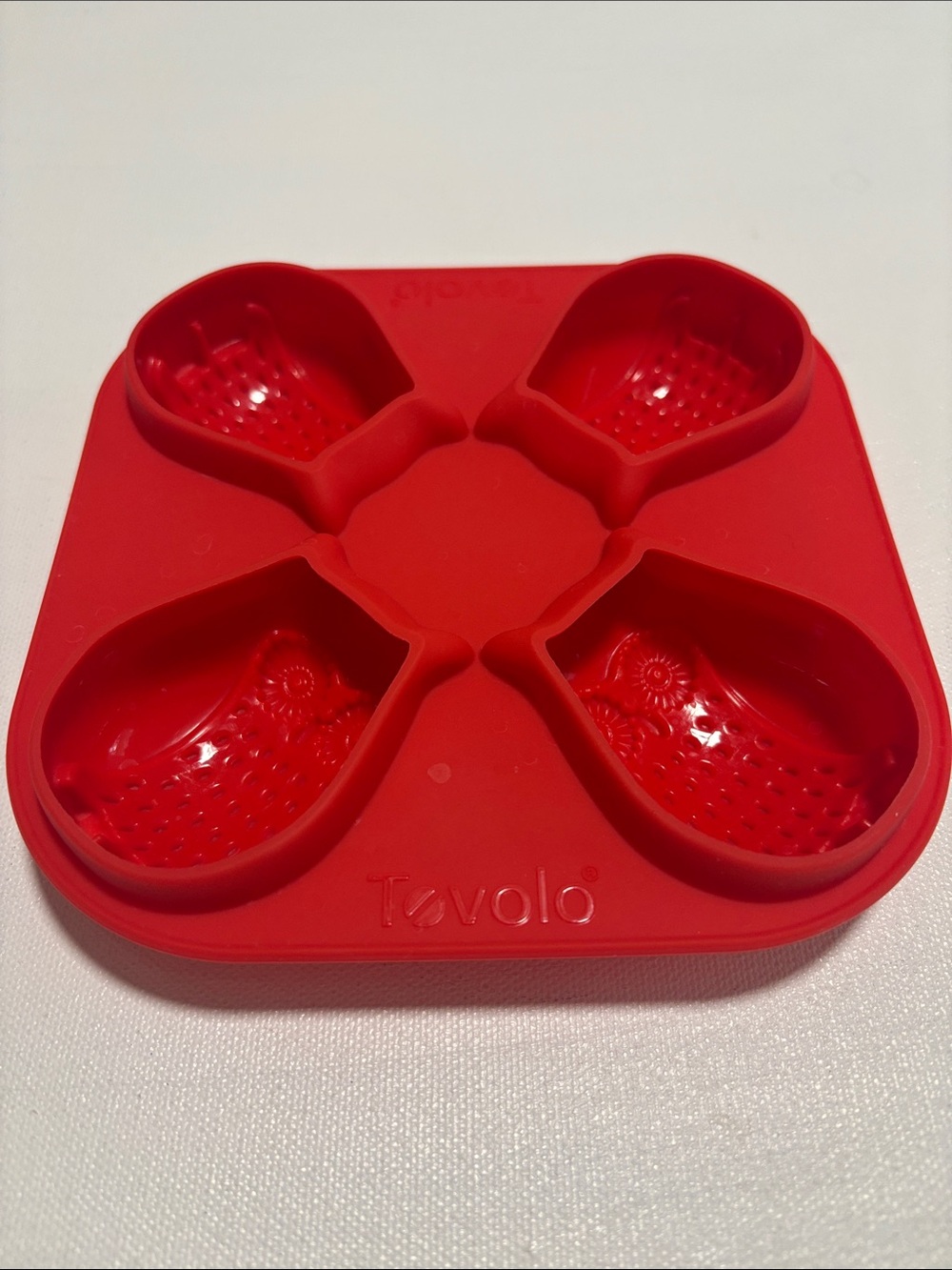 Tovolo Red Silicone Owl molds